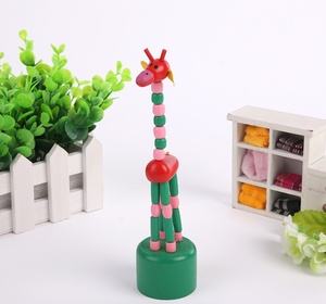 Juguete de Madera para Niños, Jirafa Bailarina Colorida, Juguetes de Madera para Niños, Levert Juguetes De Madera para Niños, Dropship - Product Image 4