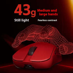 เมาส์ไร้สาย Alibaba Online Shopping FGG <span class=keywords><strong>Mad</strong></span> G <span class=keywords><strong>Max</strong></span> 8k Paw3395 น้ำหนักเบาพิเศษ 43 กรัม แบบสองโหมด สำหรับเล่นเกมและทำงาน - Product Image 3