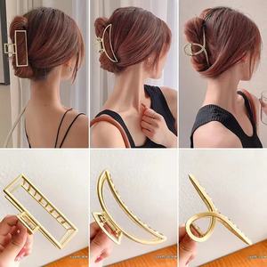 优雅11厘米大金金属发爪夹韩版竹水钻派对发饰批发配件 - Product Image 5