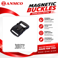 Boucle magnétique à dégagement rapide personnalisée pour projets d'assemblage de sacs et de sangles, fabricant OEM ODM pour acheteurs B2B, fourniture en gros