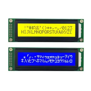 Fabrika fiyat SPI / I2C COB 3 inç LCM 2002 karakter LCD modülü Dot Matrix LCD ekran 20x2