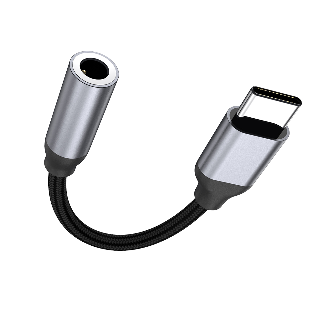Тип C аудио кабель-Переходник USB C на 3,5 мм аудио разъем для наушников кабель-адаптер