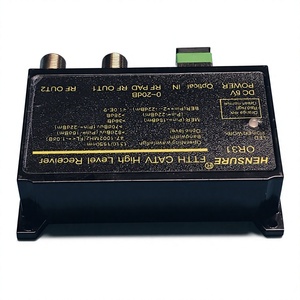 Receptor Óptico CATV Activo OR31, Salida Dual, Control AGC, 0 a -15dBm, Nivel de Salida de 85dBμV, 5V CC para Redes FTTH FTTx, Sin WDM - Product Image 1