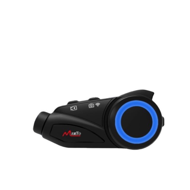 Maxto Bluetooth Intercom Headset with 6-person Intercom and Ultra-long Standby Time.