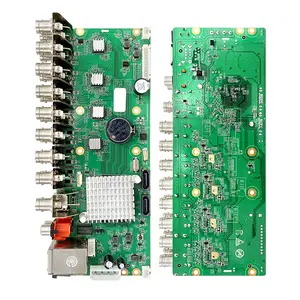 16 channel Hybrid DVR Recorder Security DVR PCBA Board + Housing + Remoter