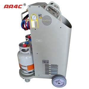 Machine de récupération de climatisation automobile AA4C double <span class=keywords><strong>gaz</strong></span> R134a <span class=keywords><strong>1234yf</strong></span>, machine de recyclage de climatisation automobile, changeur de liquide de refroidissement pour véhicules - Product Image 5