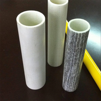 Perfiles Pultruidos de FRP de 30 mm de Diámetro, Tubo Redondo de Fibra de Vidrio, Resistente y Duradero