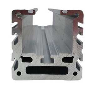 מפעל מחיר תעשייתי שקט סלון U ערוץ <span class=keywords><strong>C</strong></span> פרופילי כפול הזזה אלומיניום דלת רולר רכבת מסלול פרופיל - Product Image 6