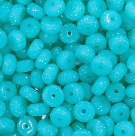 12mm Ice Acrylic Jewelry Beads Middle Hole Sweet Candy Rhinestone