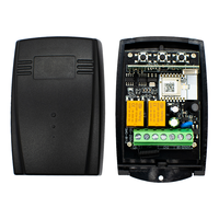 Émetteur-récepteur universel pour télécommande de porte de garage, récepteur 433 MHz, contrôleur d'ouverture de porte de garage 12V-24V