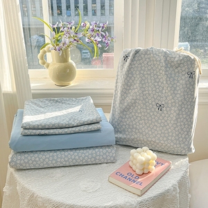 Nuovo Stile 2026: Set Quattro Pezzi in Filato Poliestere Effetto Nuvola, Metodo Antico, Tinta Unita, 600TC, Antistatico Classe A - Product Image 3