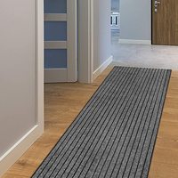 Waterproof Non-Slip Kitchen Mats and Rugs Polyester Ribbed TPR Kitchen Sets
