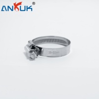 Collier de serrage en acier inoxydable de type allemand ANRUK 304 420 mm 450 mm 480 mm Collier de serrage de grande taille pour l'industrie générale