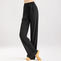 Vêtements d'entraînement de danse moderne, pantalon large élégant pour femmes, vêtements de danse classique chinoise, forme du corps, pantalon pour adultes