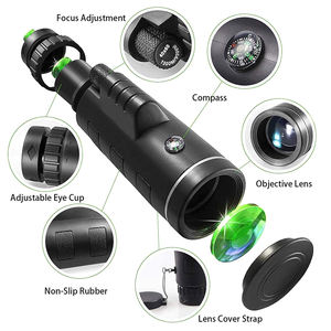 تلسكوب أحادي العين فائق <span class=keywords><strong>40X60</strong></span> للرؤية الليلية مقاوم للماء منخفض الإضاءة - Product Image 4