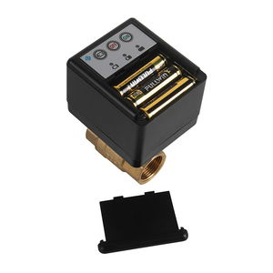 Système d'alarme sans fil détecteur de fuite d'eau avec vanne en laiton de 3/4 pouce, capteur de fuite d'eau pour la protection des sous-sols et des chambres mécaniques - Product Image 3