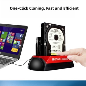Station d'accueil pour disque dur externe, lecteur de carte, hub USB, boîtier HDD en plastique 2.5/3.5 IDE <span class=keywords><strong>SATA</strong></span> - Product Image 6