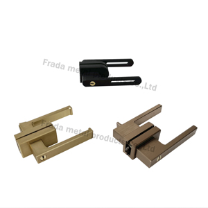 ล็อกประตูกระจกแบบเรียบง่ายสำหรับกรอบประตูกระจกอลูมิเนียม - Product Image 1