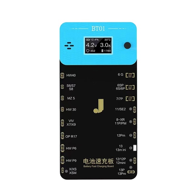 JCID BT01 Battery PD Charger Board for IP6-13 Full Series and Android 3A Fast Charging and Activate the Battery Tester