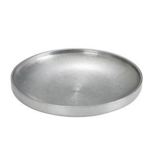 304 Stainless Steel Round Tray Double Layer Extra Thick For Hotel Coffee Tea Serving - Product Image 2