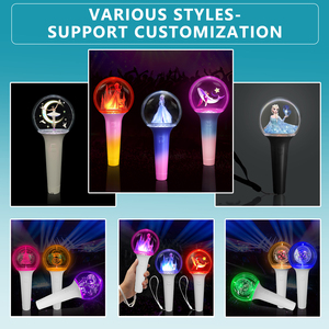 แท่งไฟเรืองแสงเปลี่ยนสีได้ OEM สำหรับคอนเสิร์ต <span class=keywords><strong>Kpop</strong></span> ไฟ LED สำหรับงานปาร์ตี้  แท่งไฟอะคริลิคแบบกำหนดโลโก้เองได้สำหรับคอนเสิร์ตและงานอีเว้นท์ - Product Image 6