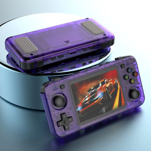 Lecteur de jeu portable Hot R46S 64 Go 10000 jeux Console de jeu vidéo rétro classique Console de jeu portable à écran de 4 pouces - Product Image 1