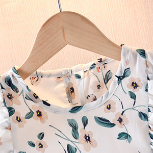 Ensemble 2 pièces d'été pour enfants : T-shirt et short, tenue mignonne pour bébés et tout-petits, vêtements pour filles - Product Image 4