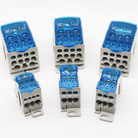 Bloc de distribution WBO UKK-80A, câble de distribution UKK160A, boîte de connexion d'alimentation, barre omnibus, bornier, bloc électrique UKK-125A