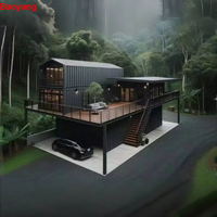 Conteneur d'hébergement d'urgence, maison préfabriquée en structure acier, cabine modulaire pour les secours en cas de catastrophe, camp de réfugiés