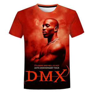 2023 14 stili RIP Rapper DMX stampato per ogni giorno <span class=keywords><strong>Hiphop</strong></span> stampa 3D <span class=keywords><strong>T</strong></span>-Shirt da uomo Cool Plus Size top 2XS-4XL - Product Image 5