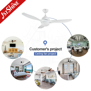 Ventilador de Techo 1stshine Moderno con Motor de CC de Alta Calidad, Decorativo, Blanco, con Control Inteligente y Luces - Product Image 5
