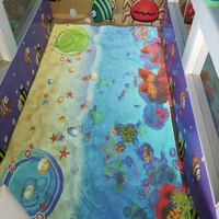 Jeu de projection interactive pour enfants : Sable magique et jeux de poissons pour aires de jeux intérieures et centres commerciaux