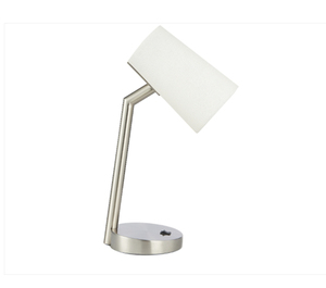 Mesa de Noche Moderna Musa en Forma de C, Estructura de Madera de Teca Sólida con Acabado Natural para Dormitorio y Sala de Estar, Ideal para Hoteles - Product Image 3