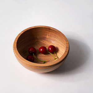 Decorazione d'interni moderna e semplice, ornamento in legno, vassoio per frutta secca, scatola per caramelle in legno a forma di mela - Product Image 3