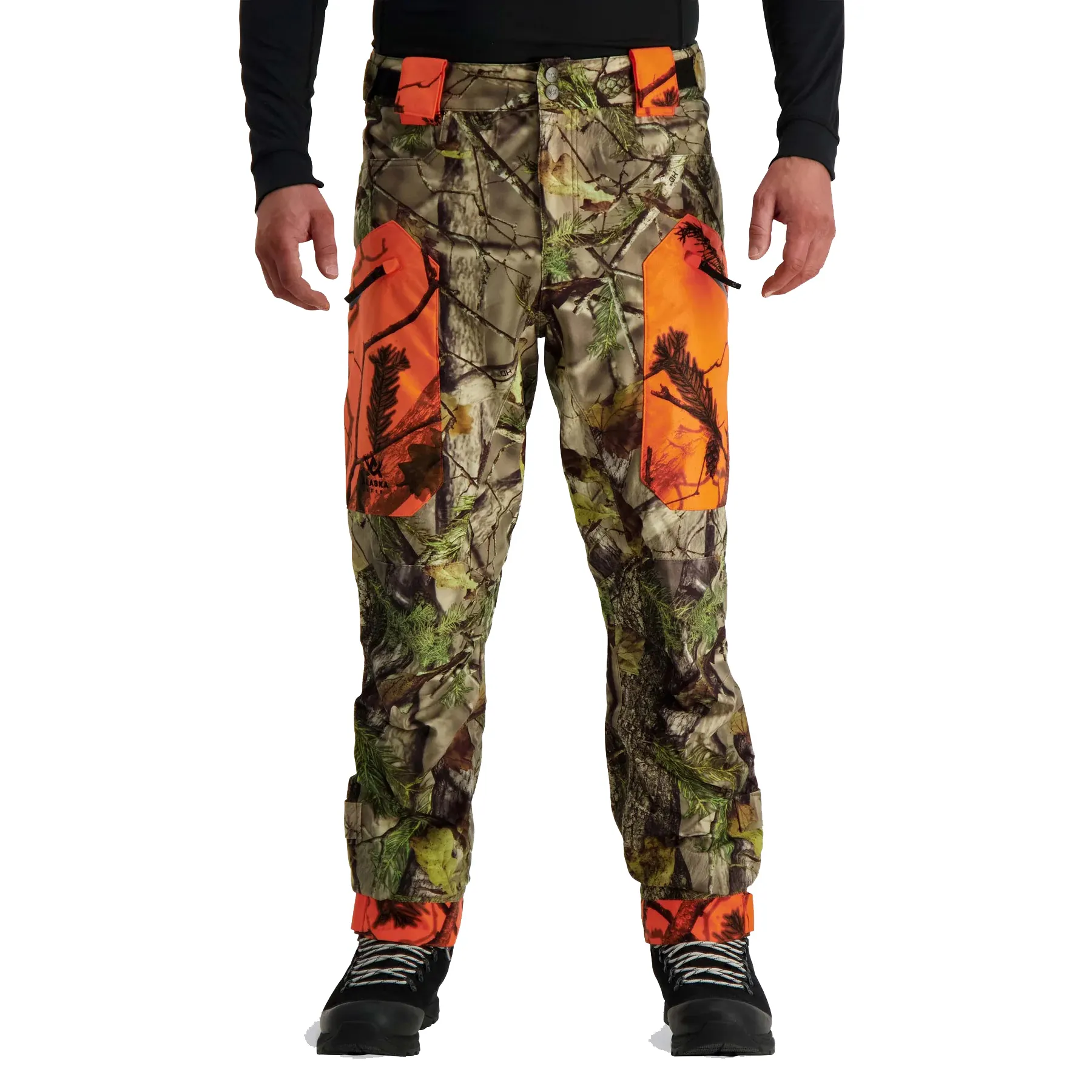 Pantalones de camuflaje transpirables impermeables de primera calidad de fábrica, pantalones de caza de camuflaje aislados