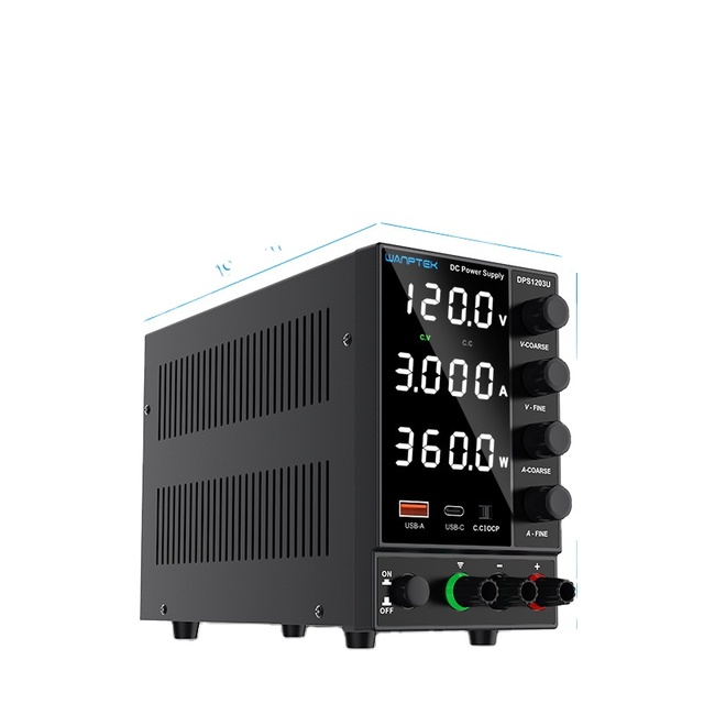Wanptek DPS3010U Adjustable DC Power Supply 4-Digit Lab Bench Power Source for Mobile Phone Repair 30V 10A 60V 5A AC Source
