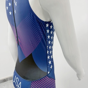 Combinaison de <span class=keywords><strong>triathlon</strong></span> pour homme, extensible, respirante, compressive, pour entraînement croisé - Product Image 4
