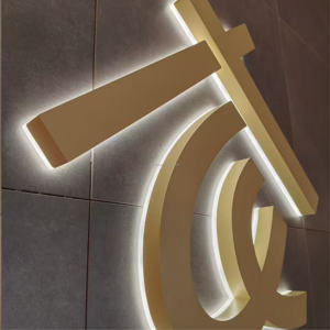 Insegna Elettronica 3D Retroilluminata in Acciaio Inox Personalizzabile per Pubblicità e Decorazione, Impermeabile, LED, Dimensioni/Colore/<span class=keywords><strong>Font</strong></span> Personalizzabili - Product Image 2
