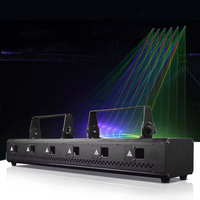 Nouveau produit : Scanner laser animé 6 faisceaux pleine couleur 2W RGB, barre lumineuse laser d'animation adaptée aux KTV, bars, banquets