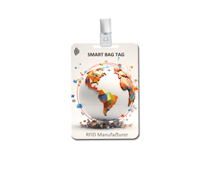 Venta caliente Etiquetas de equipaje NFC Reclamo de equipaje Tarjeta de boleto RFID Travel NFC Enabled Tarjeta de etiqueta de equipaje - Product Image 2