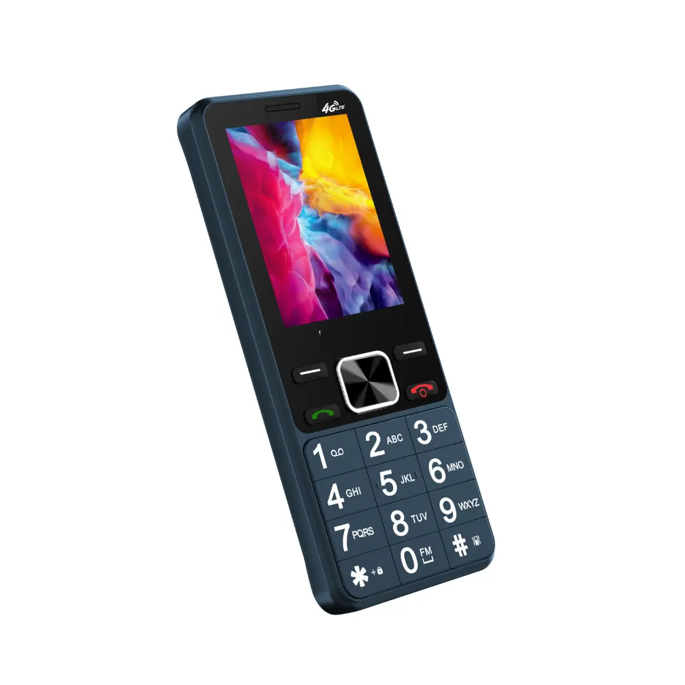Ventas al por mayor barato Masstel Izi 25 QVGA 2,4 pulgadas Doble Tarjeta SIM teléfono celular con Batería grande función de teléfono para personas mayores