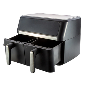 Nhà Máy Giá 9L Hộ Gia Đình Lớn Nồi Chiên Không Khí Điện Hiện Đại Quảng Trường Phong Cách Đôi Có Thể Tháo Rời Rrying Giỏ Dầu Miễn Phí Nồi - Product Image 2