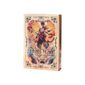 Alta calidad 350gsm Blue Core Paper Vintage Poker Naipes Logotipo personalizable Función de entretenimiento educativo impreso para colección - Product Image 1