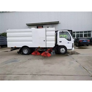 Camión barredor ISUZU 4X2, camión barredor de calles pequeño, camión de mantenimiento de carreteras - Product Image 6