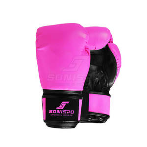 Top Fashion Custom Made 8oz Guantes de boxeo de cuero de alta calidad en diferentes colores para uso en el gimnasio Artes marciales - Product Image 1