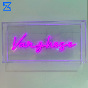 Venta al por mayor de luces de neón LED personalizadas RGB Premium bonitos dibujos animados 3D UV impreso Logo IP65 acrílico para decoraciones de fiesta Anime neón - Product Image 1