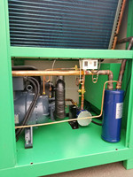 Refroidisseur d'eau mobile à châssis 380V 13-119KW refroidi par air avec pompe et moteur pour le refroidissement de réacteurs de mélange chimique