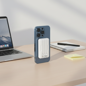 Batteries externes portables étanches à chargement rapide magnétique sans fil 22,5 W 10000 mAh avec logo personnalisé, options de vente en gros 15 W - Product Image 6