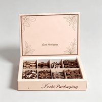 Boîte à emporter personnalisée pour gâteaux, gaufres, brownies, pâtisseries, fruits, collations, en-cas, fête du thé de l'après-midi