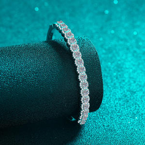 Chine Fournisseur du Fabricant Diamant Moissanite Tennis Chaîne Fine Jewelry Chunky Bracelet Bracelet Moissanite - Product Image 5